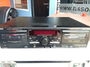 JVC TD-W318 Dual Cassette Tape Deck, Auto Reverse Dolby