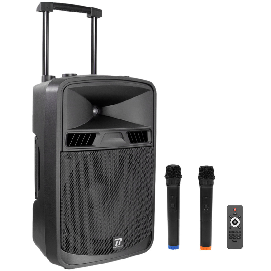 Self-powered Speaker 12 "- 500W with Battery