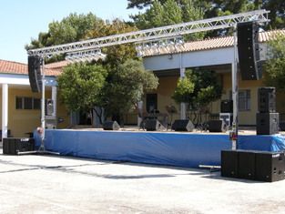 Τράσα 12m Με τζίνια ύψους έως 6.50μ