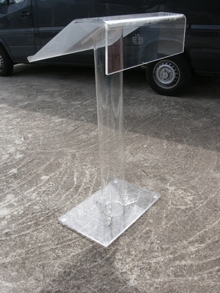 Αναλόγιο από plexiglas