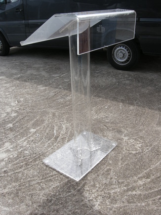 Αναλόγιο από plexiglas